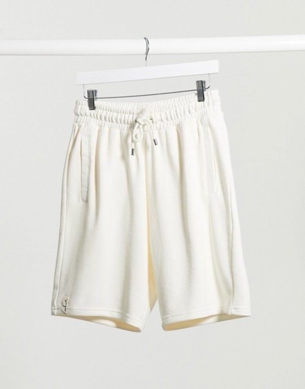 100 本物保証 ザ クチュール クラブ メンズ ハーフパンツ ショーツ ボトムス The Couture Club Essentials Travel Drop Crotch Short In Off White Off White 特売 Www Balloonylandkw Com