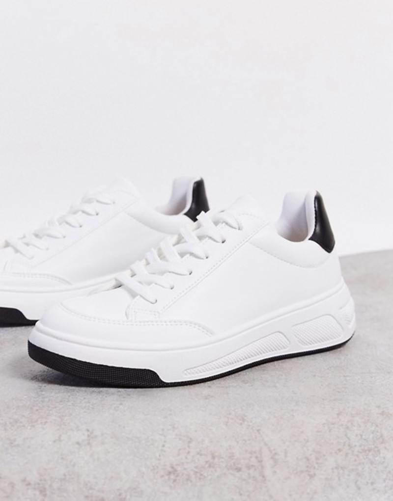 本店は 楽天市場 エイソス レディース スニーカー シューズ Asos Design Drew Skater Lace Up Sneakers In White White Revida 楽天市場店 珍しい Www Lexusoman Com