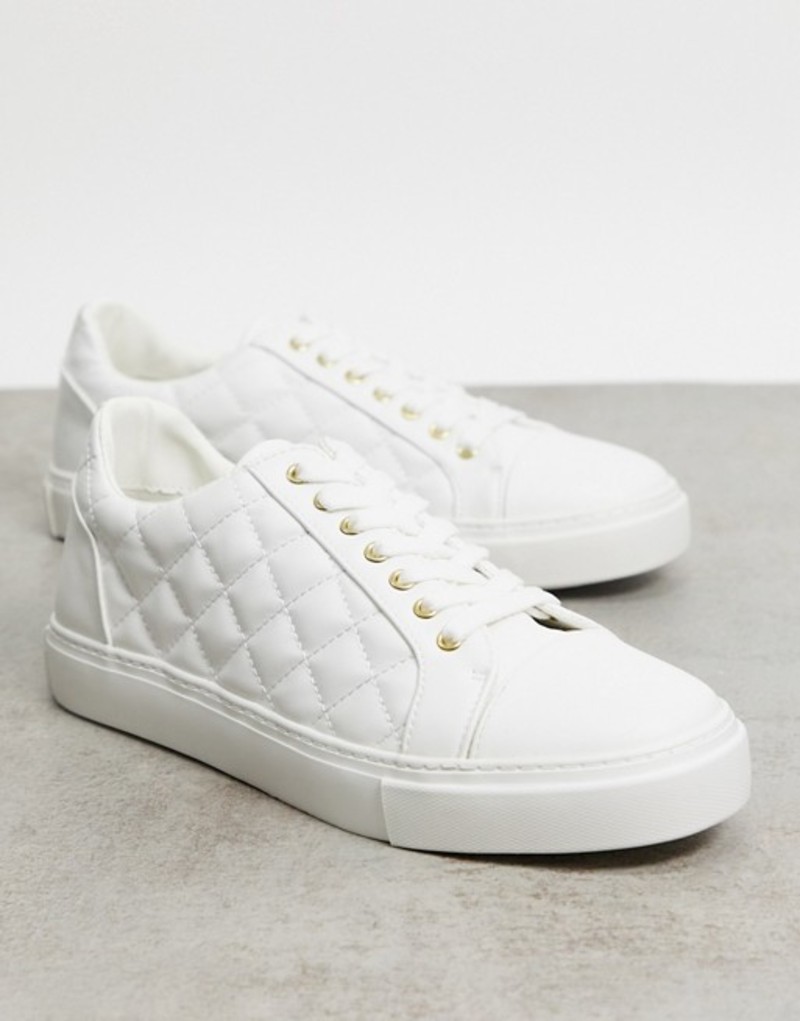 超激安 エイソス メンズ スニーカー シューズ Asos Design Sneakers In White In Quilted Material White Revida 店 楽天市場 How To Manage Stress Athayurdhamah Com