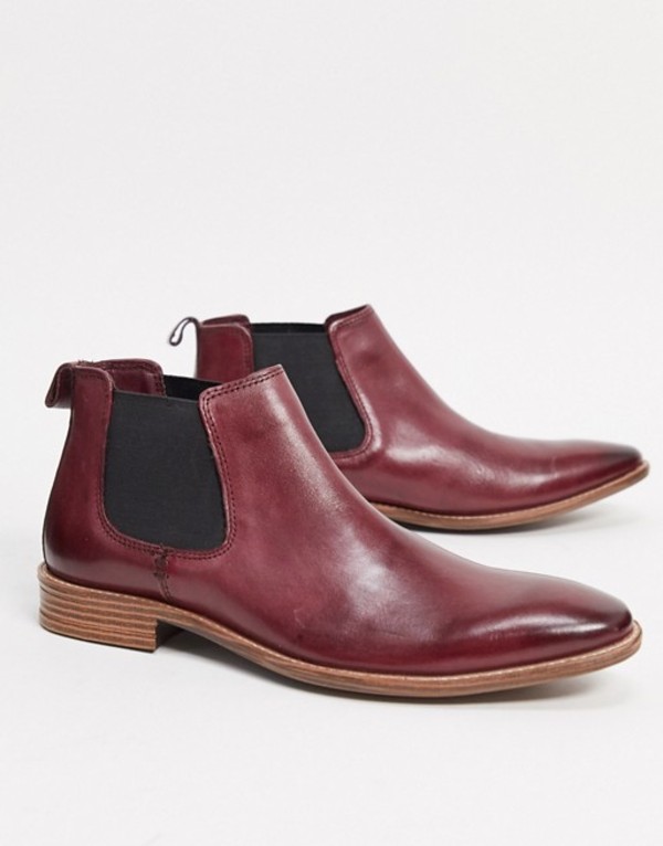 爆買い ブーツ レインブーツ メンズ ストリート シルバー シューズ Burgundy Leather Burgundy In Gusset Contrast With Boots Chelsea Street Silver 01 Bur Radiosinagoga Com