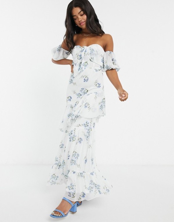 ビッグ割引 スタイルチート レディース ワンピース トップス Style Cheat Floral Maxi Dress In Multi Multi 01 Mul Hotel Lesauvage Com