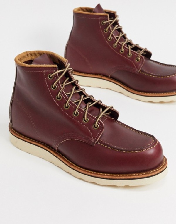 人気定番の その他 6 Classic Wing Red シューズ ブーツ レインブーツ メンズ レッドウィング Inch Red Leather Oxblood In Boots Moc Cibaut Com Ar