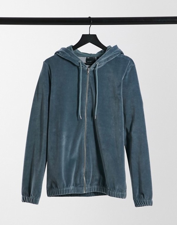 限定特価 パーカー Hoodie Up Zip Fit Muscle Design Asos アウター パーカー スウェット メンズ エイソス In Weather Stormy Velour Fah Co Bw