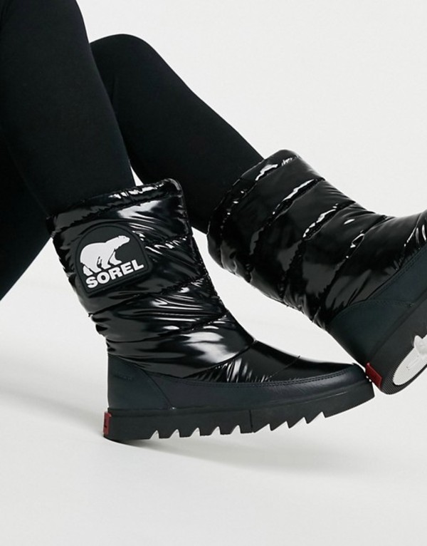 格安即決 楽天市場 ソレル レディース ブーツ レインブーツ シューズ Sorel Joan Of Arctic Next Lite Boots In Black Black Revida 楽天市場店 超人気の 8degreethemes Com