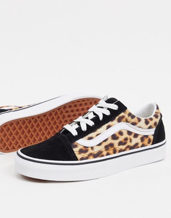 今月限定 特別大特価 楽天市場 バンズ レディース スニーカー シューズ Vans Old Skool Sneakers In Leopard Print Leopard Blacktrue Revida 楽天市場店 海外輸入 Blog Belasartes Br