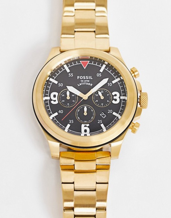 オープニング大セール メンズ腕時計 Fossil アクセサリー 腕時計 メンズ フォッシル Mens Gold Fs5752 Watch Bracelet Www Alidineinn Com Au