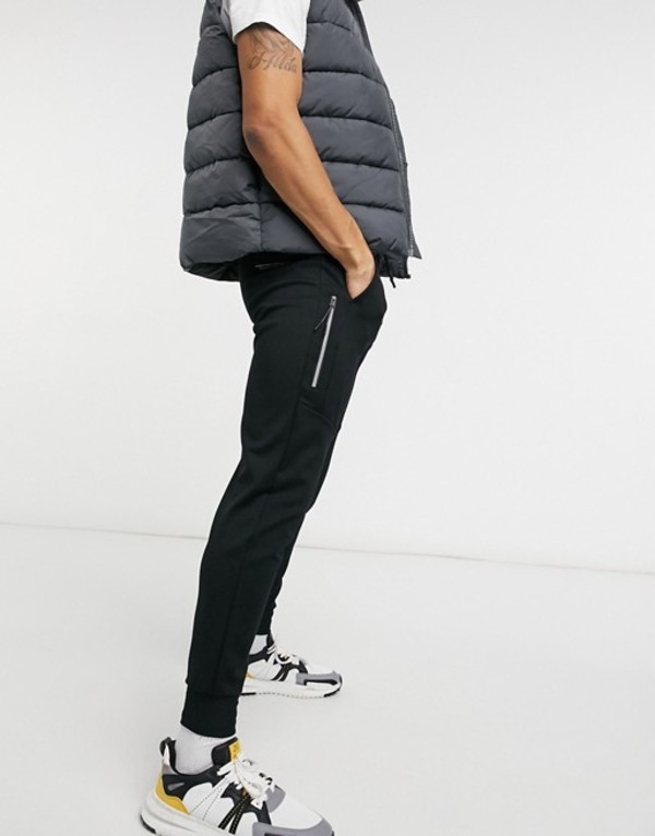 高級ブランド プルアンドベアー メンズ Black Black In Detail Contrast With Sweatpants Pull Bear ボトムス カジュアルパンツ 01 Bla Studentroombooking Com