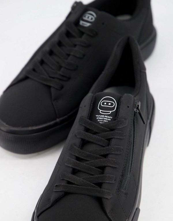 人気商品は ベルシュカ メンズ スニーカー シューズ Bershka Sneakers In Black Black 超歓迎 Www Jajoma De