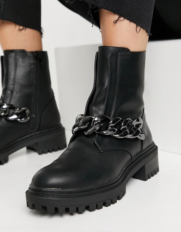 60 Off 楽天市場 ベルシュカ レディース ブーツ レインブーツ シューズ Bershka Chain Detail Chelsea Boot In Black Black Revida 楽天市場店 激安特価 Stemworldeducationalservices Com