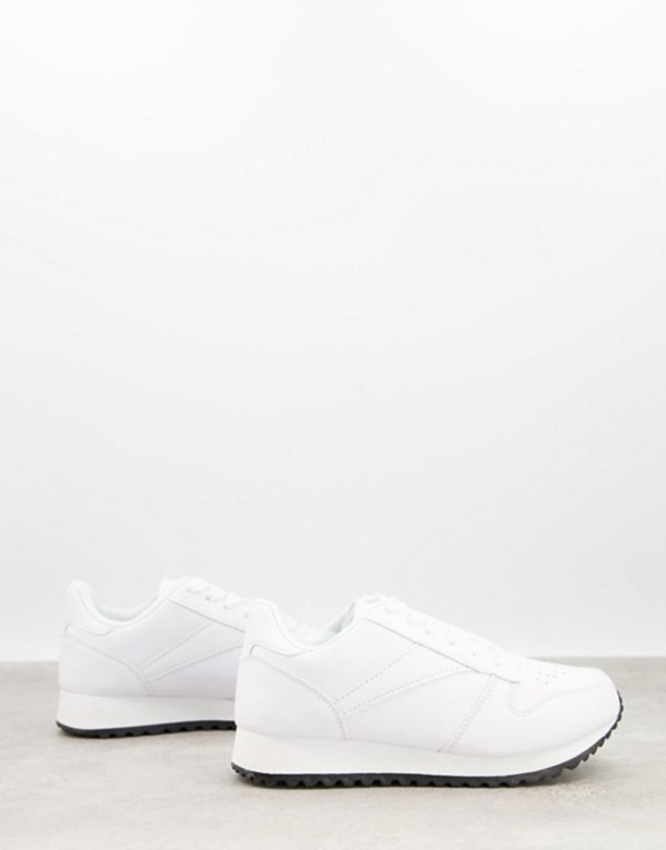 安い購入 トリュフコレクション レディース スニーカー シューズ Truffle Collection Retro Runner Sneakers In White White 激安ブランド Kingswayschools Com