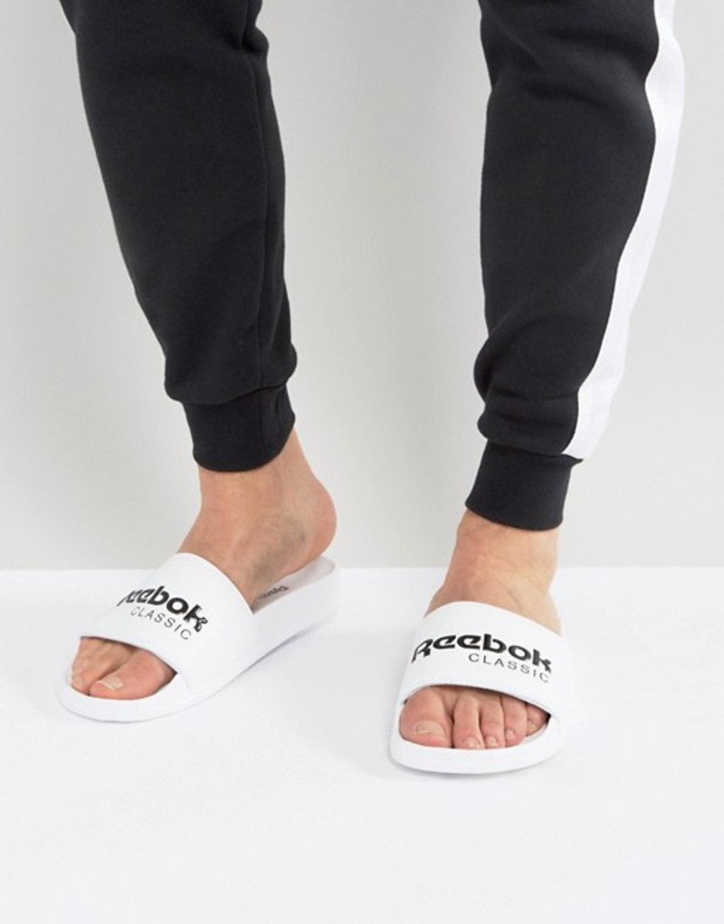 reebok classic sliders