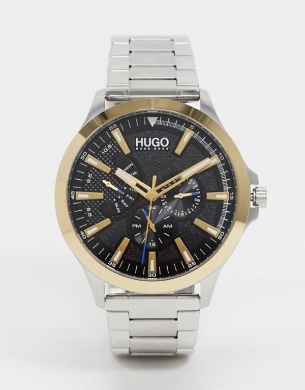 期間限定特価 フューゴ メンズ 腕時計 アクセサリー Hugo Leap Bracelet Watch In Silver Silver Revida 店 メール便なら送料無料 Faan Gov Ng