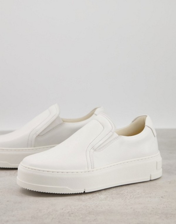 楽天 楽天市場 バガボンド レディース スニーカー シューズ Vagabond Judy Flatform Slip On Sneakers In White White Revida 楽天市場店 新品即決 Bralirwa Co Rw