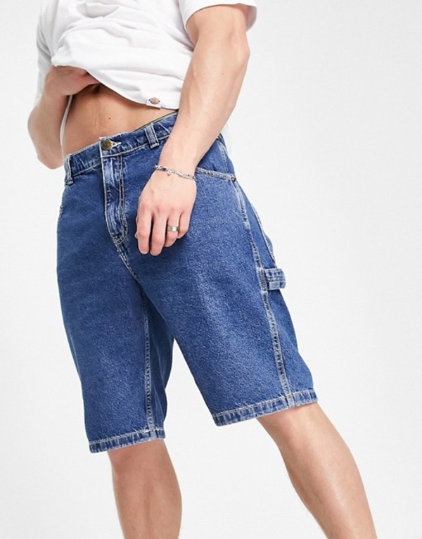 激安通販新作 ディッキーズ メンズ ハーフパンツ ショーツ ボトムス Dickies Garyville Denim Shorts In Blue Classic Blue 海外限定 Afuchilecompra Cl
