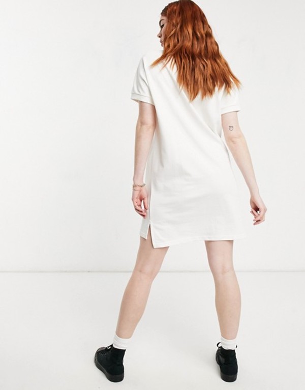 超特価激安 楽天市場 フレッドペリー レディース ワンピース トップス Fred Perry Boxy Pique Tshirt Dress In White Snow White Revida 楽天市場店 激安特価 Advance Com Ec