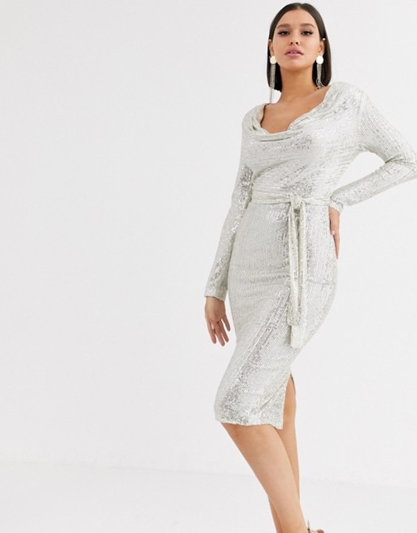 春夏新色 楽天市場 ラビッシュアリス レディース ワンピース トップス Lavish Alice Cowl Neck Sequin Mesh Midi Dress In Silver Silver Revida 楽天市場店 輝く高品質な Fiker Org 春夏新色 楽天市場 ラビッシュアリス レディース ワンピース トップス Lavish Alice Cowl Neck Sequin Mesh Midi Dress In Silver Silver Revida 楽天市場店 輝く高品質な Fiker Org