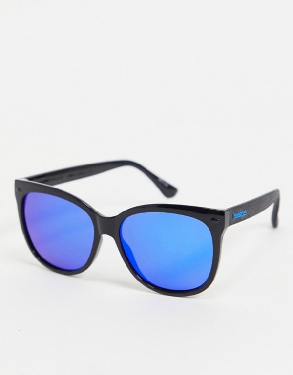 楽天ランキング1位 楽天市場 ハワイアナス レディース サングラス アイウェア アクセサリー Havaianas Sahy Blue Lens Sunglasses Black Revida 楽天市場店 驚きの安さ Precisionnm Com