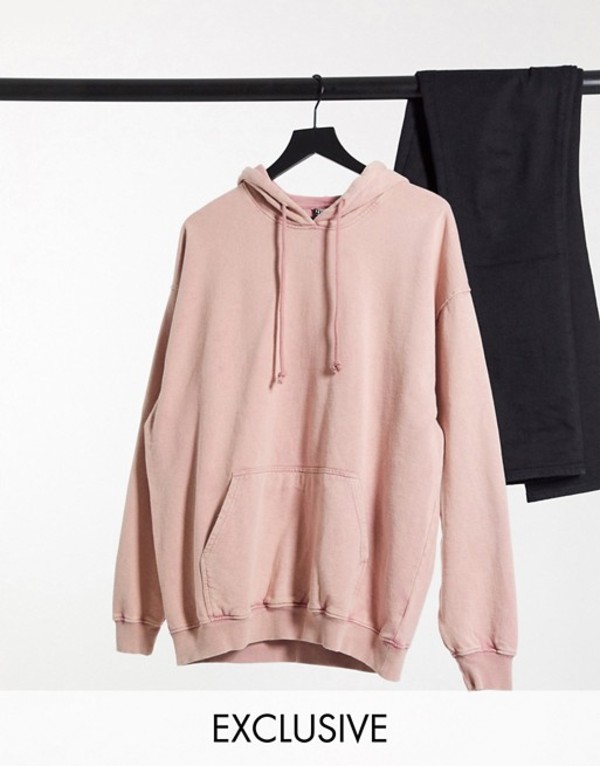 パーカー 新品本物 Hoodie Inspired Vintage Reclaimed アウター パーカー スウェット メンズ ヴィンテージ リクレイム In Pink Washed Pink Washed Beachsidecliniccr Com