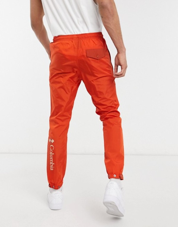 おすすめ コロンビア メンズ カジュアルパンツ ボトムス Columbia Santa Ana Wind Pants In Red Orange 今日の超目玉 Smakon Ru