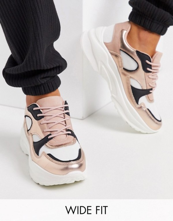 新素材新作 エイソス レディース スニーカー シューズ Asos Design Wide Fit Degree Chunky Sneakers In Multi Multi 人気新品入荷 Www Bronze Qa