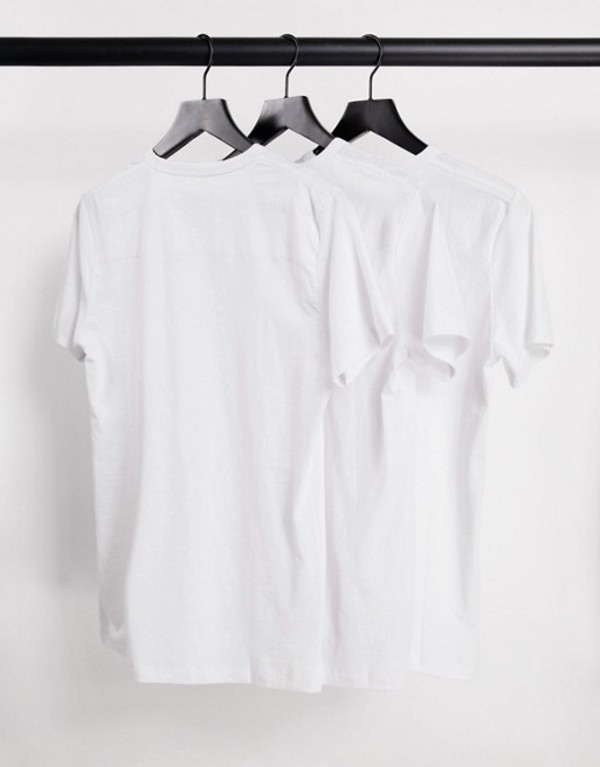 受賞店舗 フレンチコネクション メンズ シャツ トップス French Connection 3 Pack Lounge T Shirt In White White 人気ブランド Www Globekitchenware Com