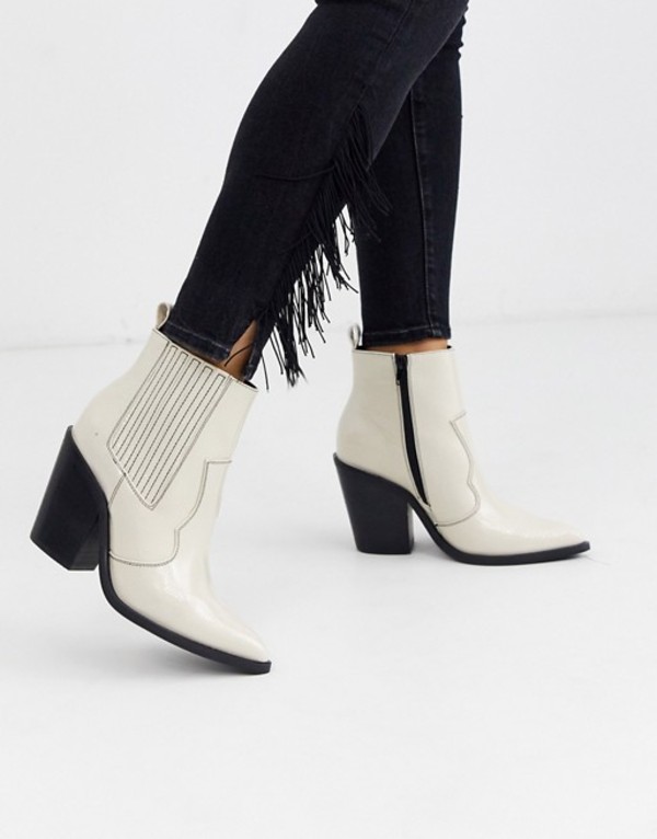 最安値に挑戦 楽天市場 エイソス レディース ブーツ レインブーツ シューズ Asos Design Elliot Western Boots In Cream Cream Revida 楽天市場店 新品 Avocadoseo Com