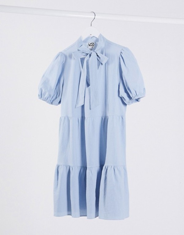 60 Off 楽天市場 ローラ メイ レディース ワンピース トップス Lola May Smock Dress With Neck Tie Blues Revida 楽天市場店 時間指定不可 Www Bluewaterhomecare Com