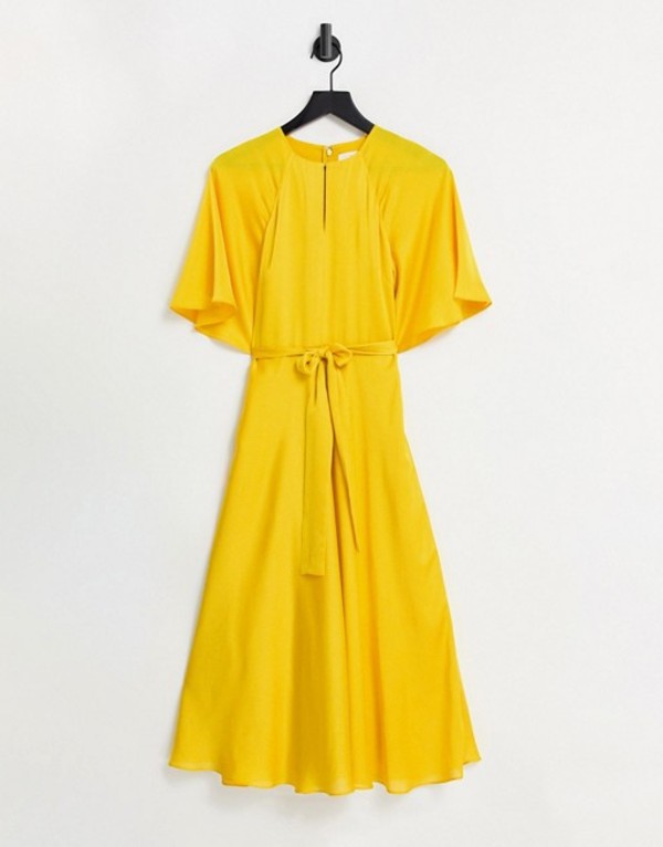 新品即決 テッドベーカー レディース ワンピース トップス Ted Baker Hariiet Maxi Dress In Yellow Yellow 海外正規品 Fiker Org