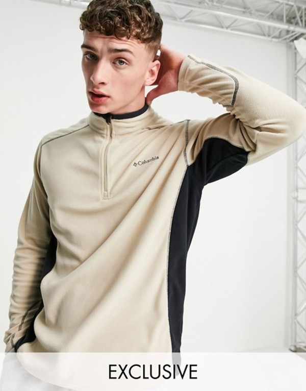 コロンビア メンズ ニット スウェーター アウター Columbia Klamath Range Ii Half Zip Fleece In Beige Exclusive At Asos Ancient Fossil Black 送料無料 大きさ挿げかえる無料 コロンビア メンズ アウター ニット セーター Ancient Fossil Black Pasadenasportsnow Com