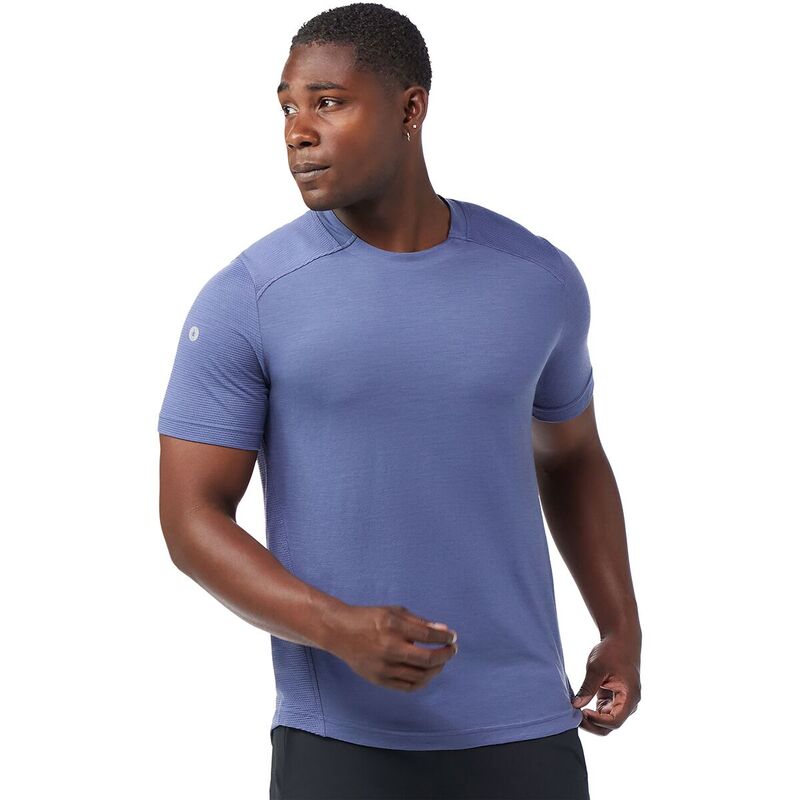 スマートウール メンズ トップス シャツ メッシュ Tシャツ 半袖 Smartwool Men's Active Mesh Short-Sleeve T-Shirt - Men's Nightfall Blue ブルー