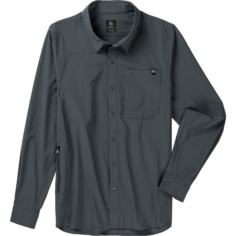 バックカントリー メンズ トップス Tシャツ ジャージー 長袖 Backcountry Slickrock Long-Sleeve Button-Up Jersey - Men's Turbulence