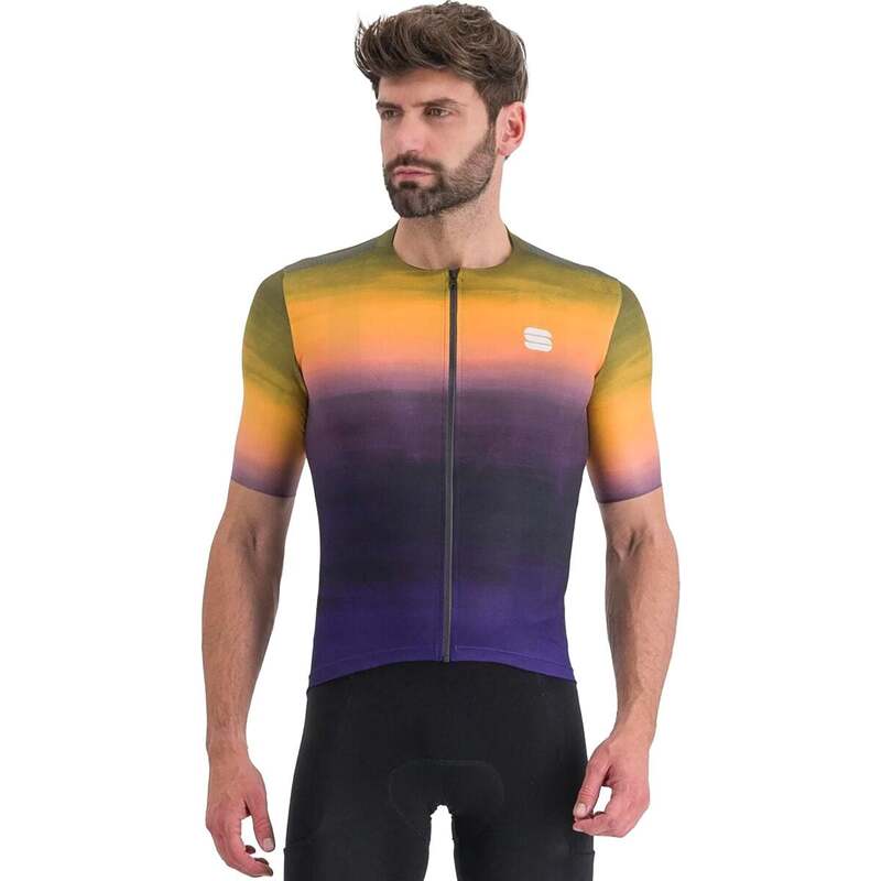 スポーツフル メンズ トップス Tシャツ ジャージー Sportful Flow Supergiara Jersey - Men's Nightshade Dark Gold ゴールド