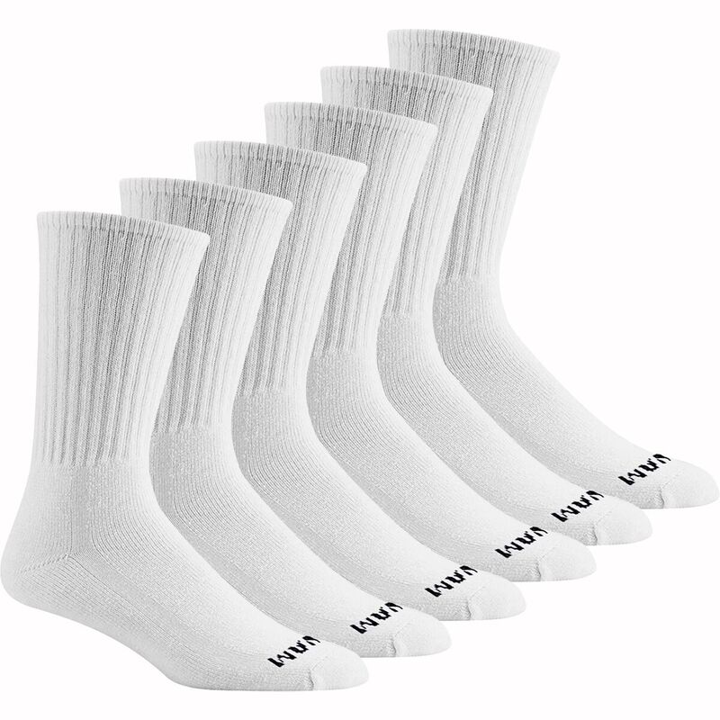 ウィグワム メンズ アンダーウェア 靴下 Wigwam S60 Crew Sock - 6-Pack White ホワイト
