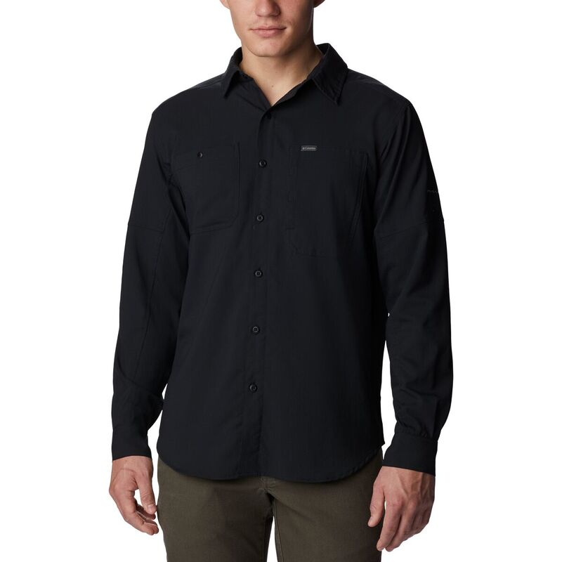 コロンビア メンズ トップス シャツ 長袖 Columbia Silver Ridge Utility Lite Long-Sleeve Shirt - Men's Black ブラック