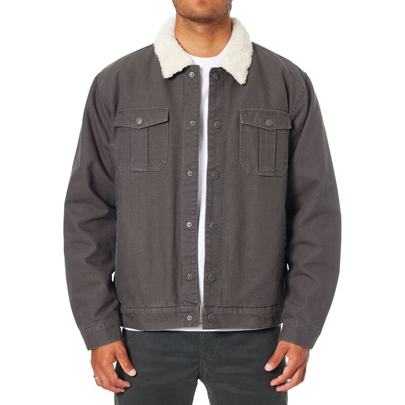 ケイティン メンズ アウター ジャケット・ブルゾン ジャケット Katin Harris Canvas Jacket - Men's Black Wash ブラック