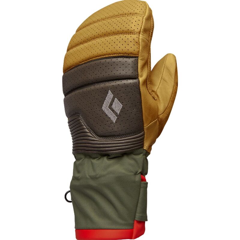 黒いこと金剛石 メンズ 付属物 グローブ Black Diamond Progression Mitten Beeswax/Walnut
