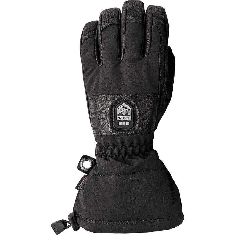 ヘストラ メンズ 付属物 グローブ Hestra Heater Gauntlet Glove Black/Black 黒いこと