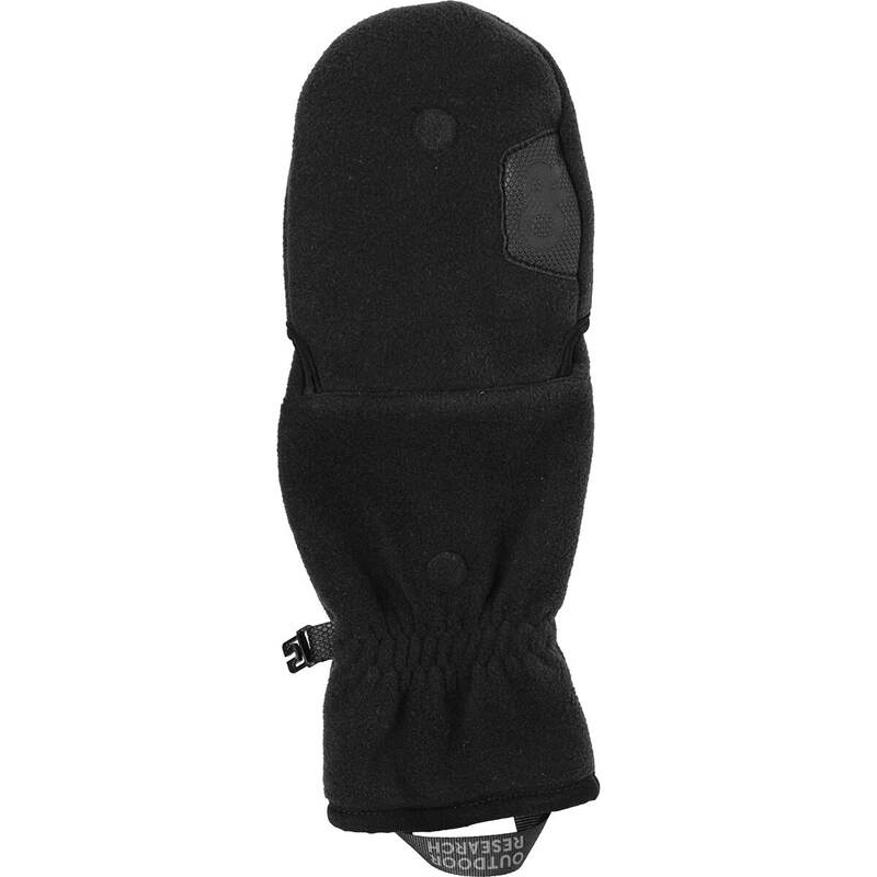 アウトドアリサーチ メンズ アクセサリー 手袋 Outdoor Research Gripper Convertible Windbloc Mitten Black ブラック