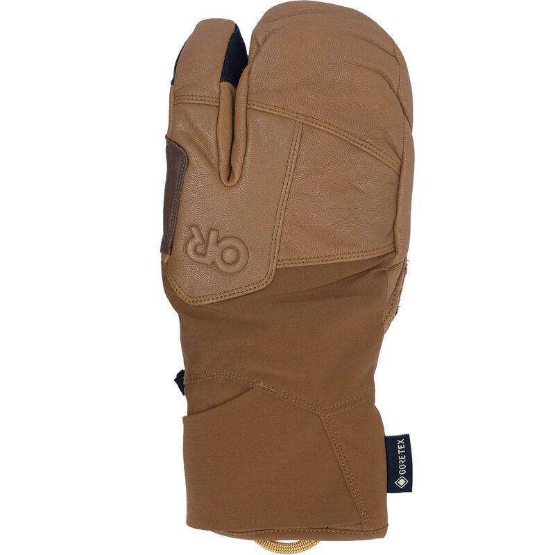 アウトドア問い合わせ メンズ 佩び物 グローブ Outdoor Research Team GORE-TEX 3-Finger Glove Dark Natural