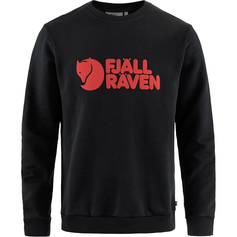 フェールラーベン メンズ アウター 編み物・プルオーバー プルオーバー ロゴタイプ Fjallraven Logo Sweater - Men\u0027s Black 黒いこと