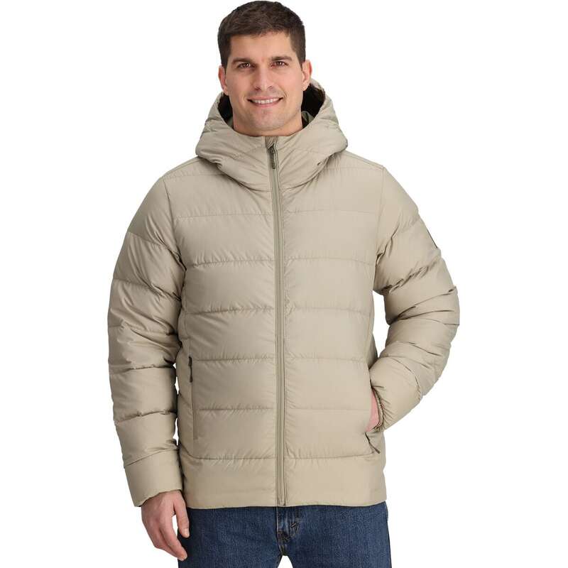 アウトドアリサーチ メンズ アウター ジャケット・ブルゾン フーデッドジャケット ダウン ジャケット Outdoor Research Coldfront Down Hooded Jacket - Men's Pro Khaki カーキ