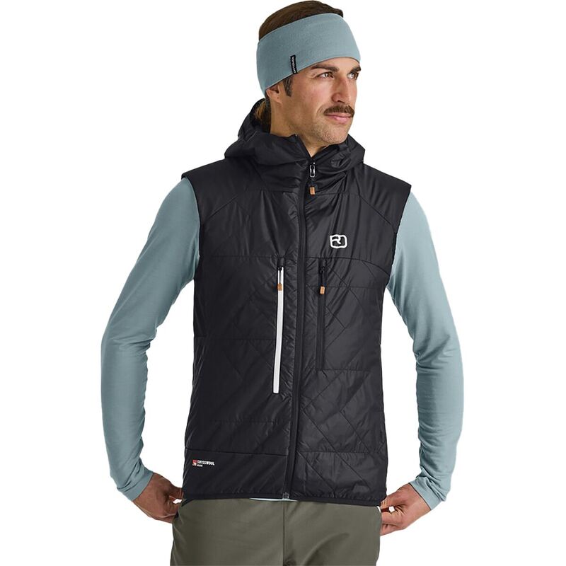 オルトボックス メンズ トップス ベスト ウール Ortovox Swisswool Piz Boe Vest - Men's Black Raven ブラック