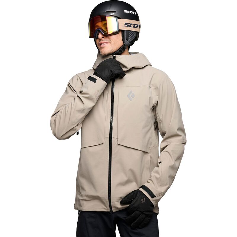 ブラックダイヤモンド メンズ アウター ジャケット・ブルゾン ジャケット Black Diamond Factor Shell Jacket - Men's Moonstone｜ReVida 店