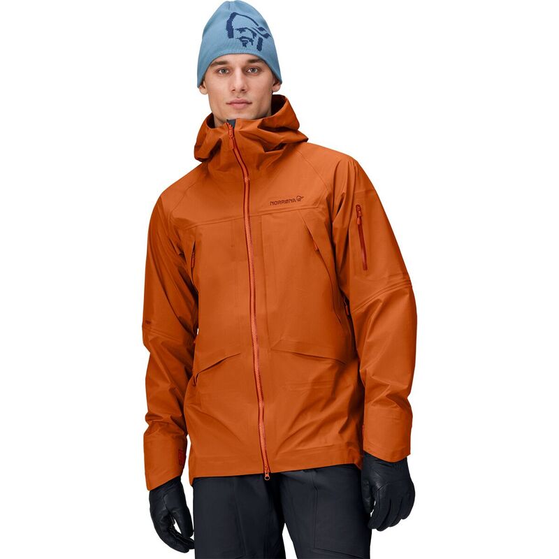 ノローナ メンズ アウター ジャケット・ブルゾン ジャケット Norrona More GORE-TEX Jacket - Men's Gold Flame ゴールド