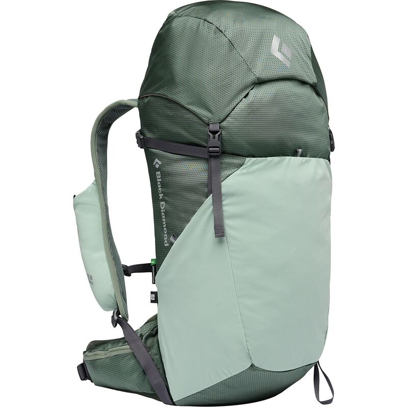 黒いこと金剛石 メンズ 御徒面子 うしろ側容器に並べる・背嚢 Black Diamond Trail Vista 28 Backpack Laurel Green 緑であること メンズバッグ-バッグ