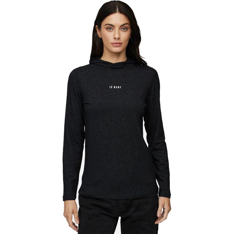 ルベント レディース トップス Tシャツ 長袖 Le Bent Feathertop Ultralight Hooded Long-Sleeve T-Shirt - Women's Black ブラック