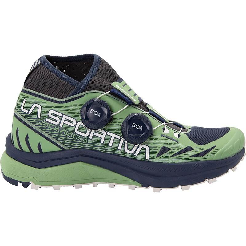 ラスポルティバ レディース シューズ スニーカー La Sportiva Jackal II BOA Trail Running Shoe - Women's Night Sky/Aspen Green グリーン