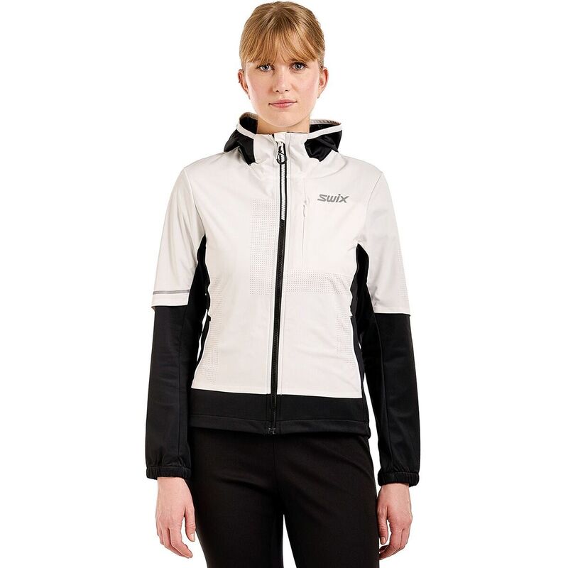 スウィックス レディース アウター ジャケット・ブルゾン ジャケット Swix Delda Light Softshell Jacket - Women\'s Snow White ホワイト