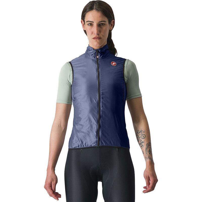 カステリ レディース トップス 限りない Castelli Aria Vest - Women\u0027s Belgian Blue 青色 トップス-レディースファッション