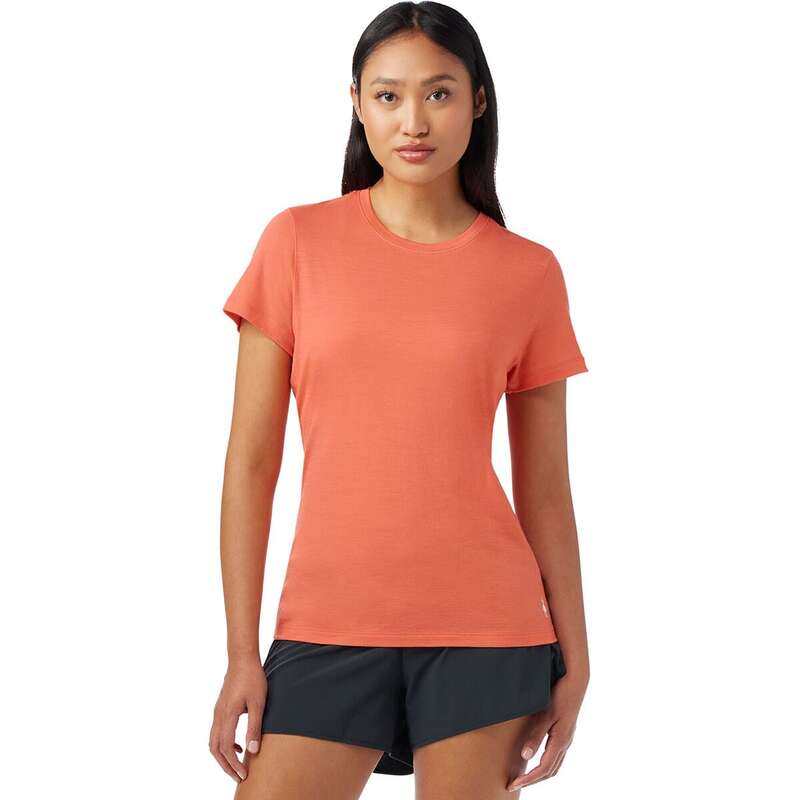 スマートウール レディース トップス Tシャツ 半袖 Smartwool Merino Short-Sleeve T-Shirt - Women's Coral Reef コーラル